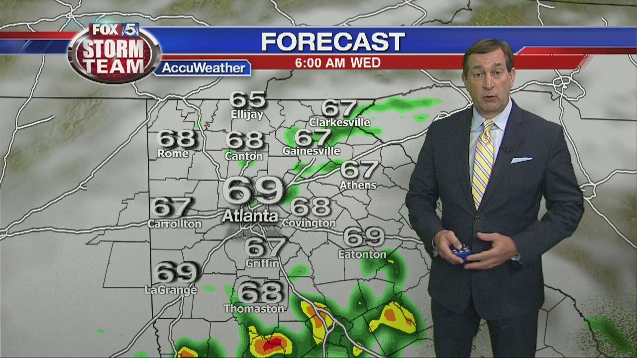 Tuesday forecast | FOX 5 Atlanta
