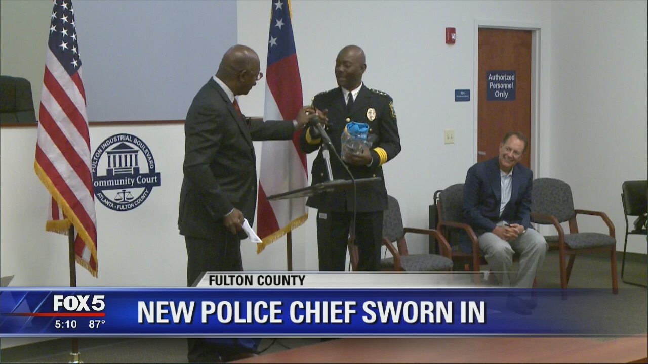 New police chief sworn in