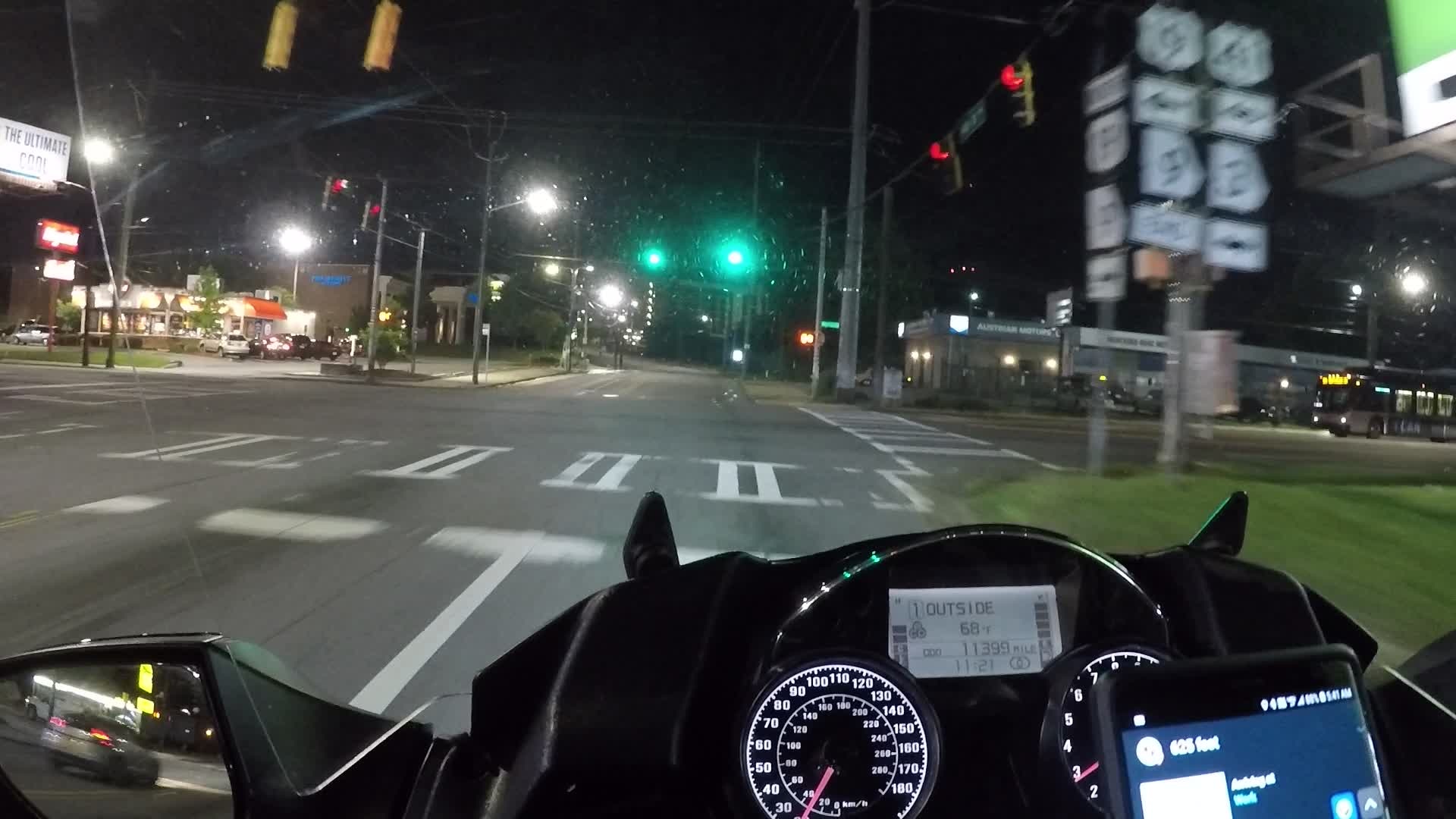 Driver says cut off by MARTA bus