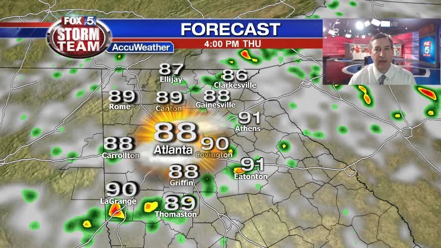Late Wednesday afternoon update