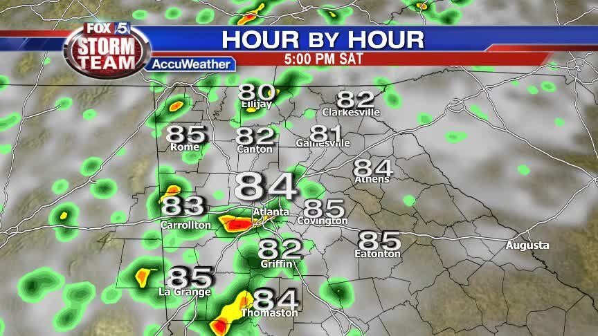 Saturday Forecast 7/14/18