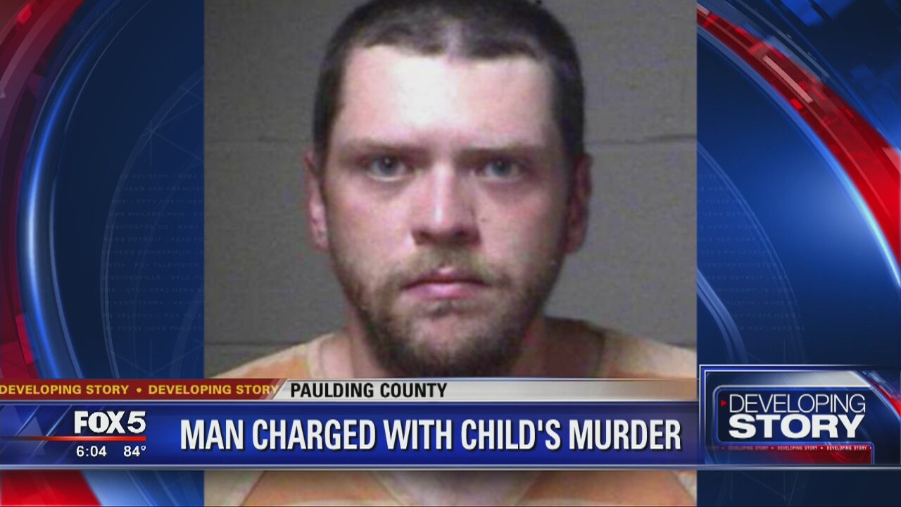 Man charges with child's murder in Paulding County