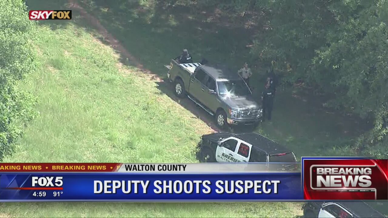 Walton County deputy shoots suspect
