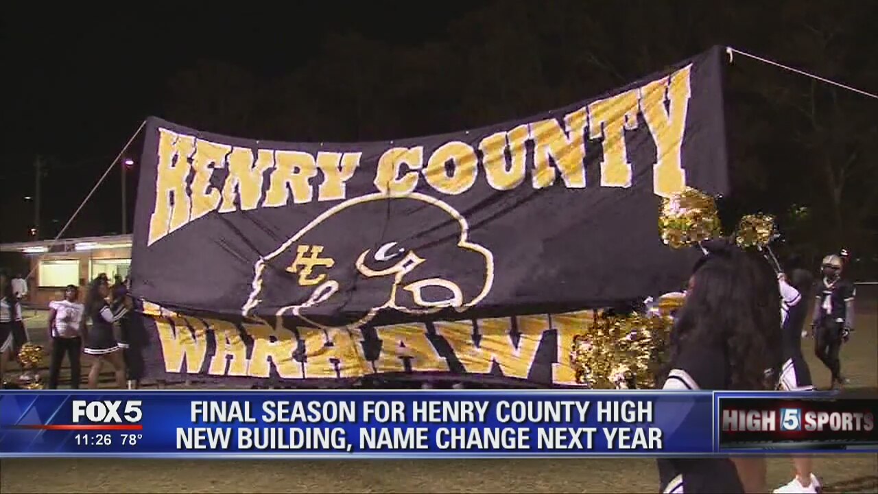 Final season for Henry County High School