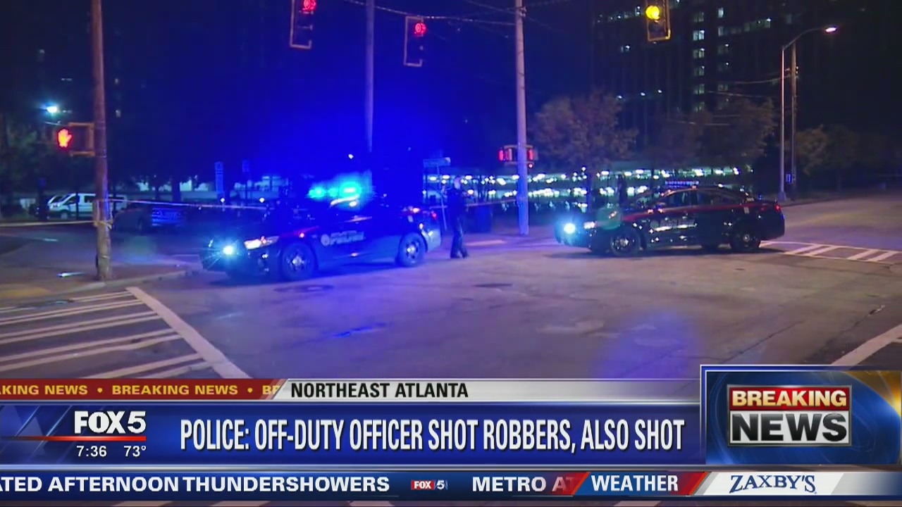 Off-duty officer shot in northeast Atlanta