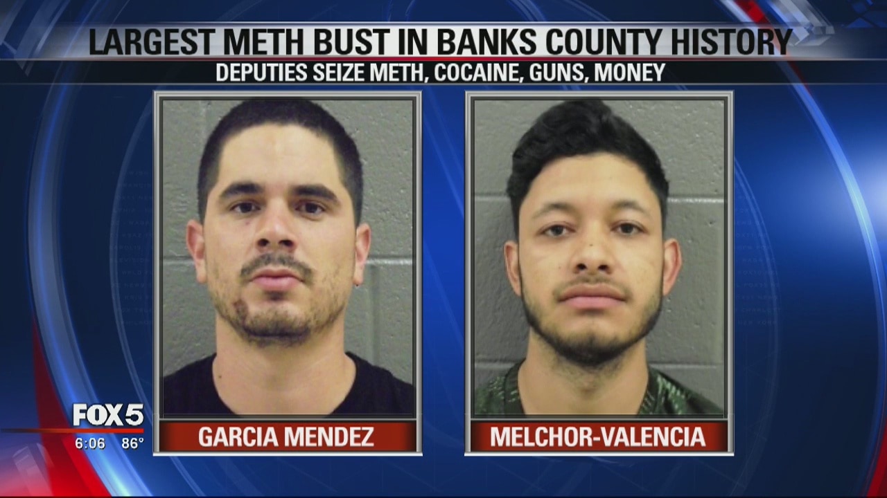 Massive meth bust in Banks County