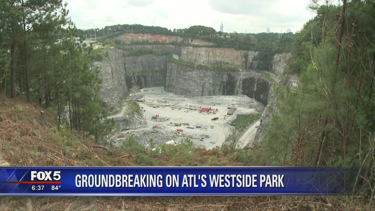 Groundbreaking on Atlanta's Westside Park