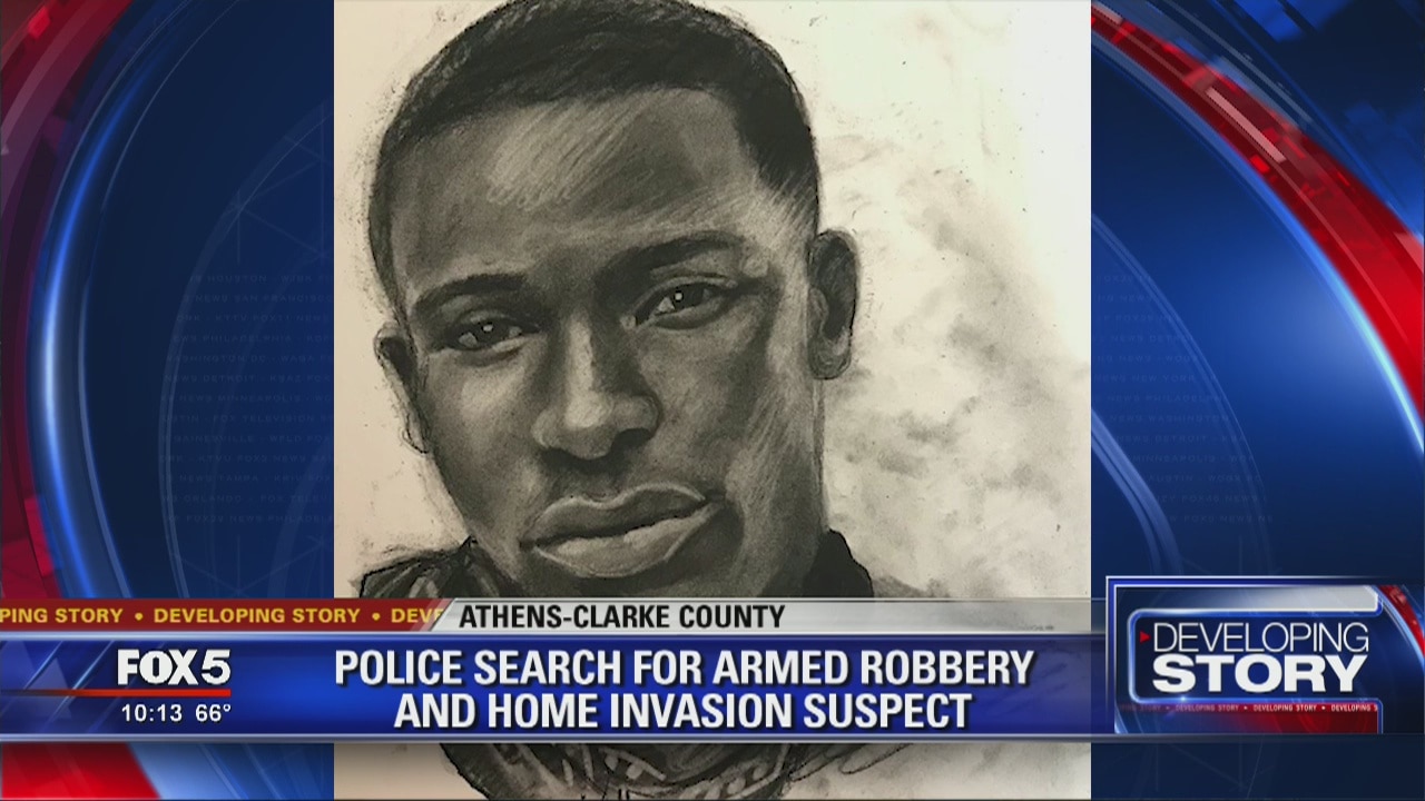Police search for armed robbery and home invasion suspect | FOX 5 Atlanta