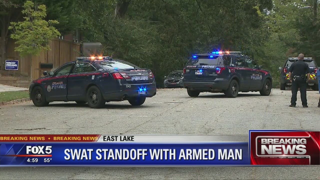 SWAT standoff with armed man | FOX 5 Atlanta