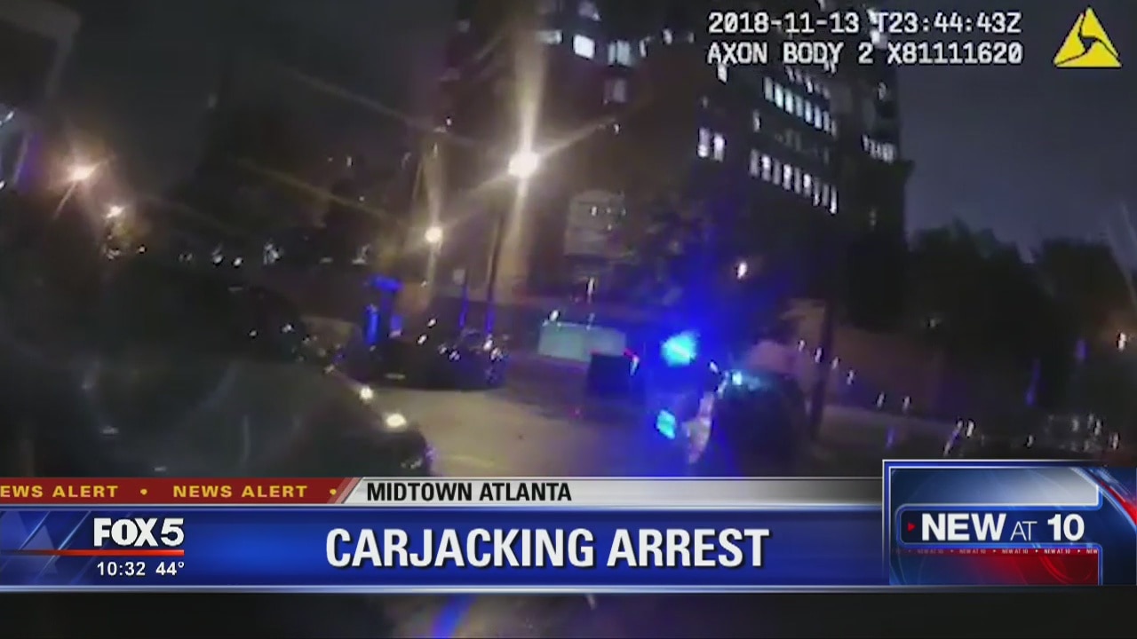 Video shows moments after Midtown carjacking