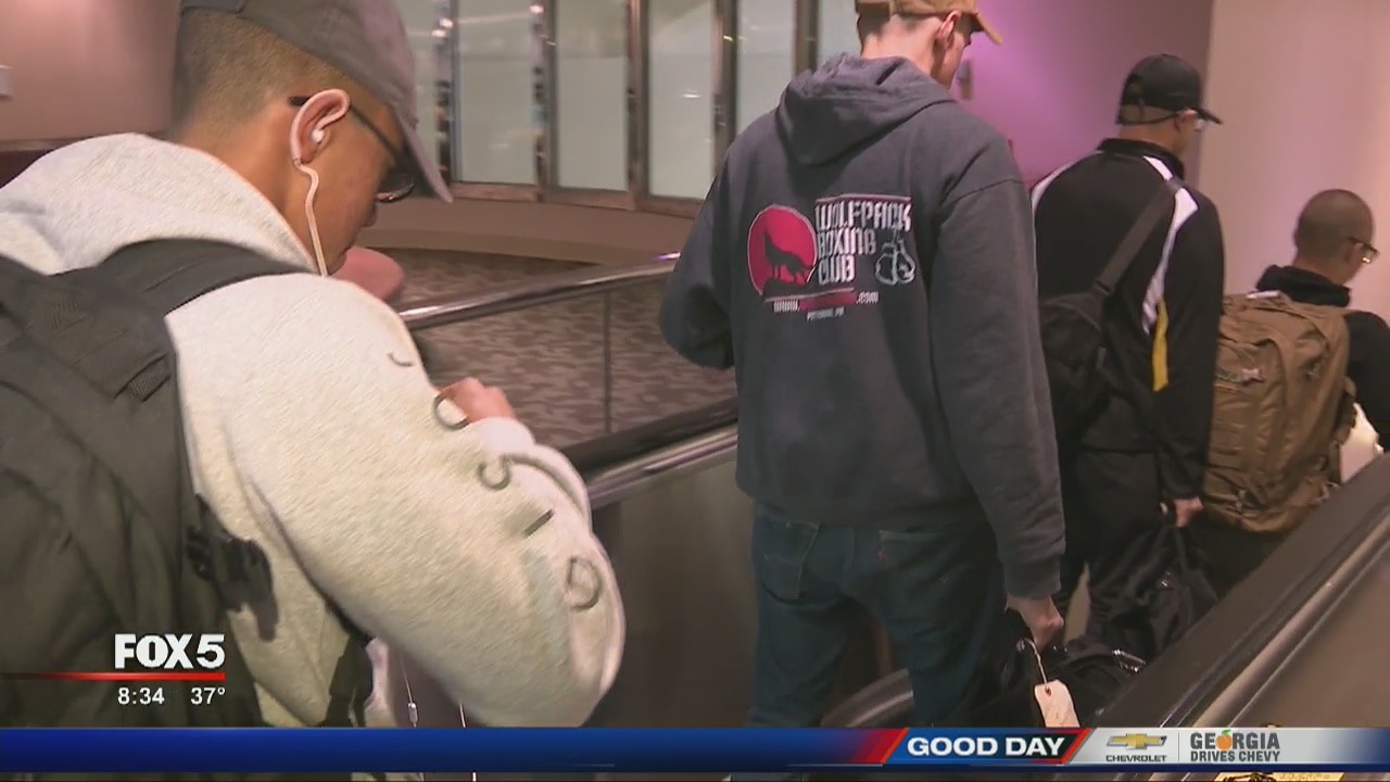 New soldiers deployed though Atlanta airport
