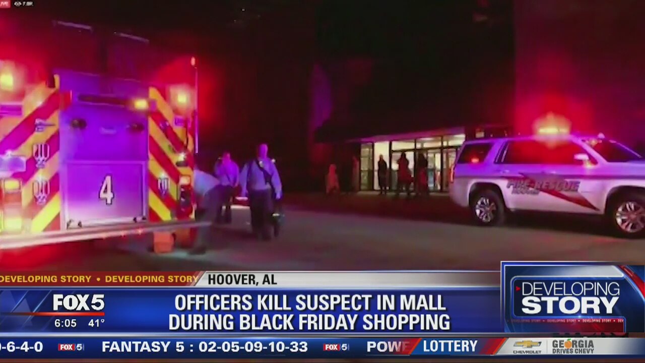 Police: Man opened fire during Black Friday shopping