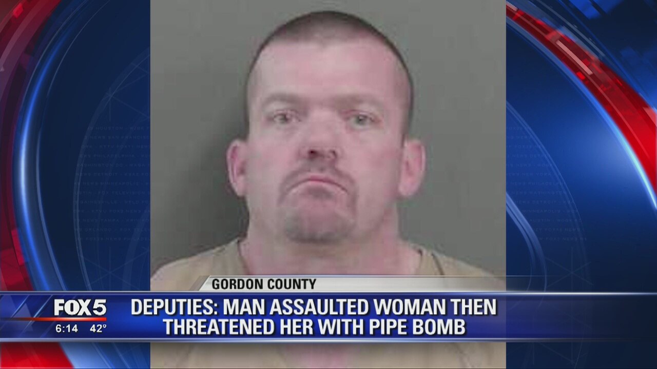 Deputies say man assaulted woman then threatened her with pipe bomb