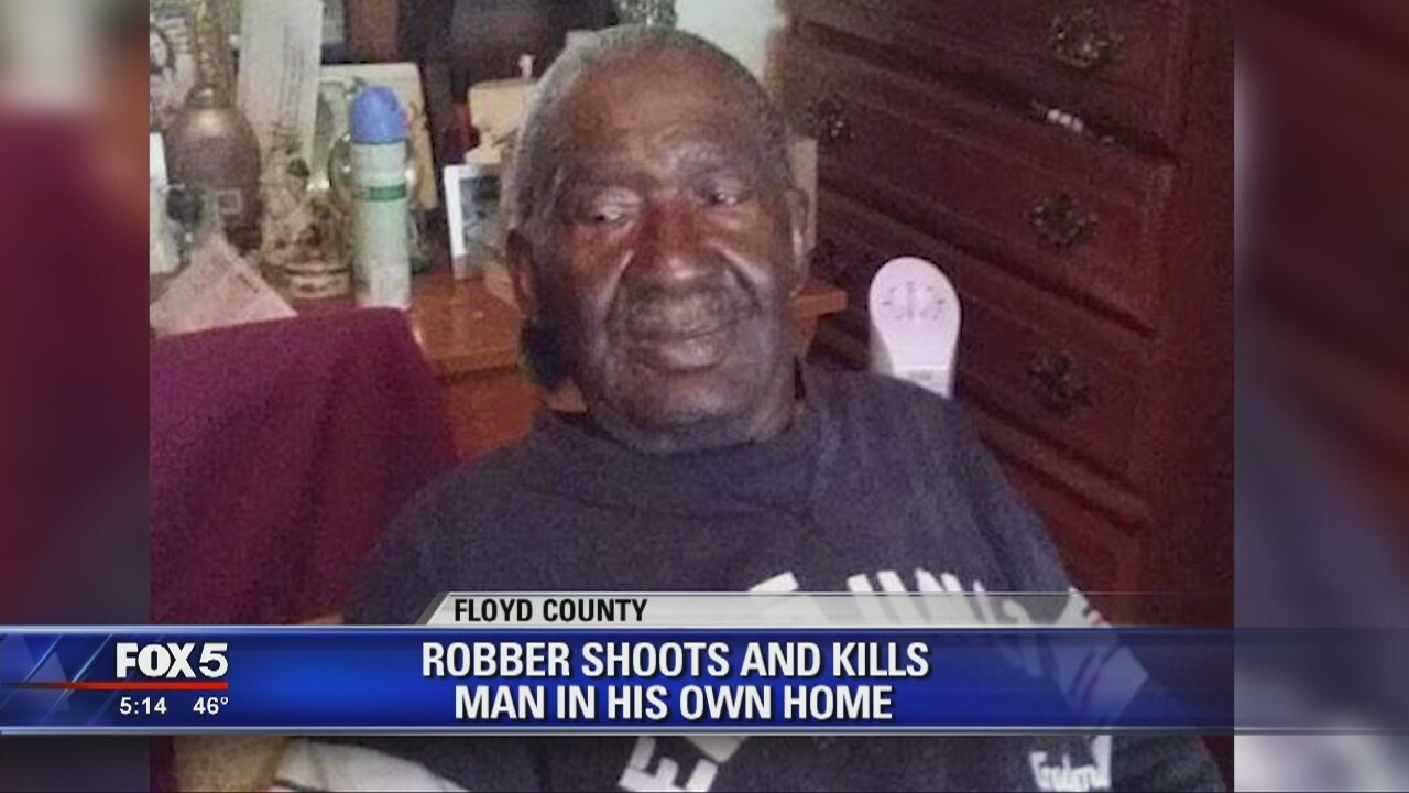 Robber shoots and kills man in his own home