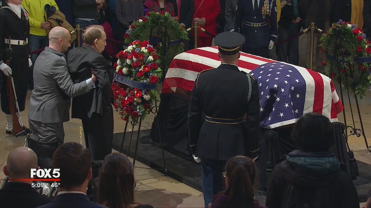 A final salute to President Bush
