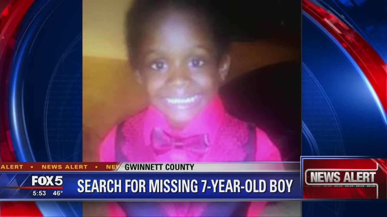 Search for missing 7-year-old boy