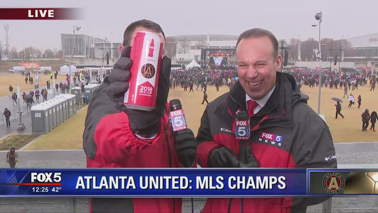 Atlanta United's commemorative Coke can