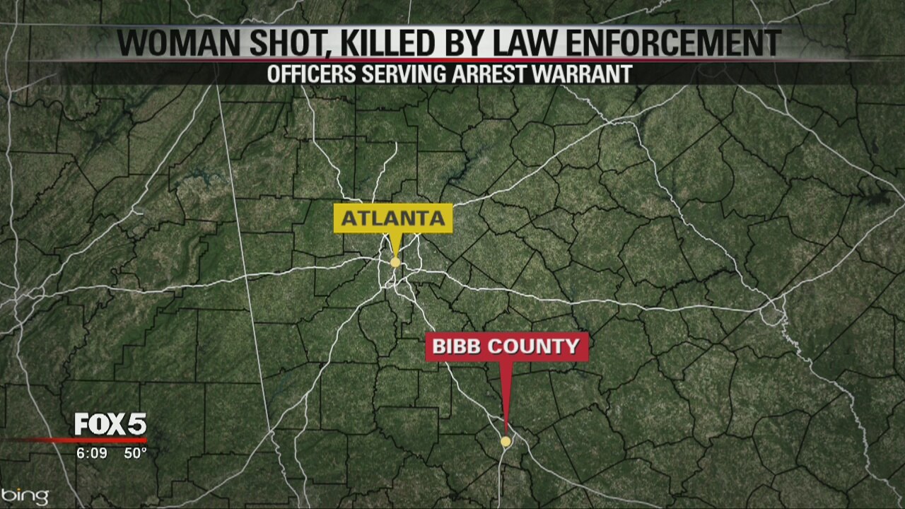 Woman shot, killed by law enforcement in Bibb County | FOX 5 Atlanta