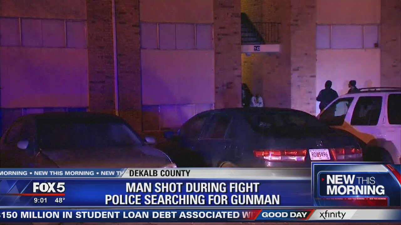 Man shot during fight at DeKalb County apartment complex