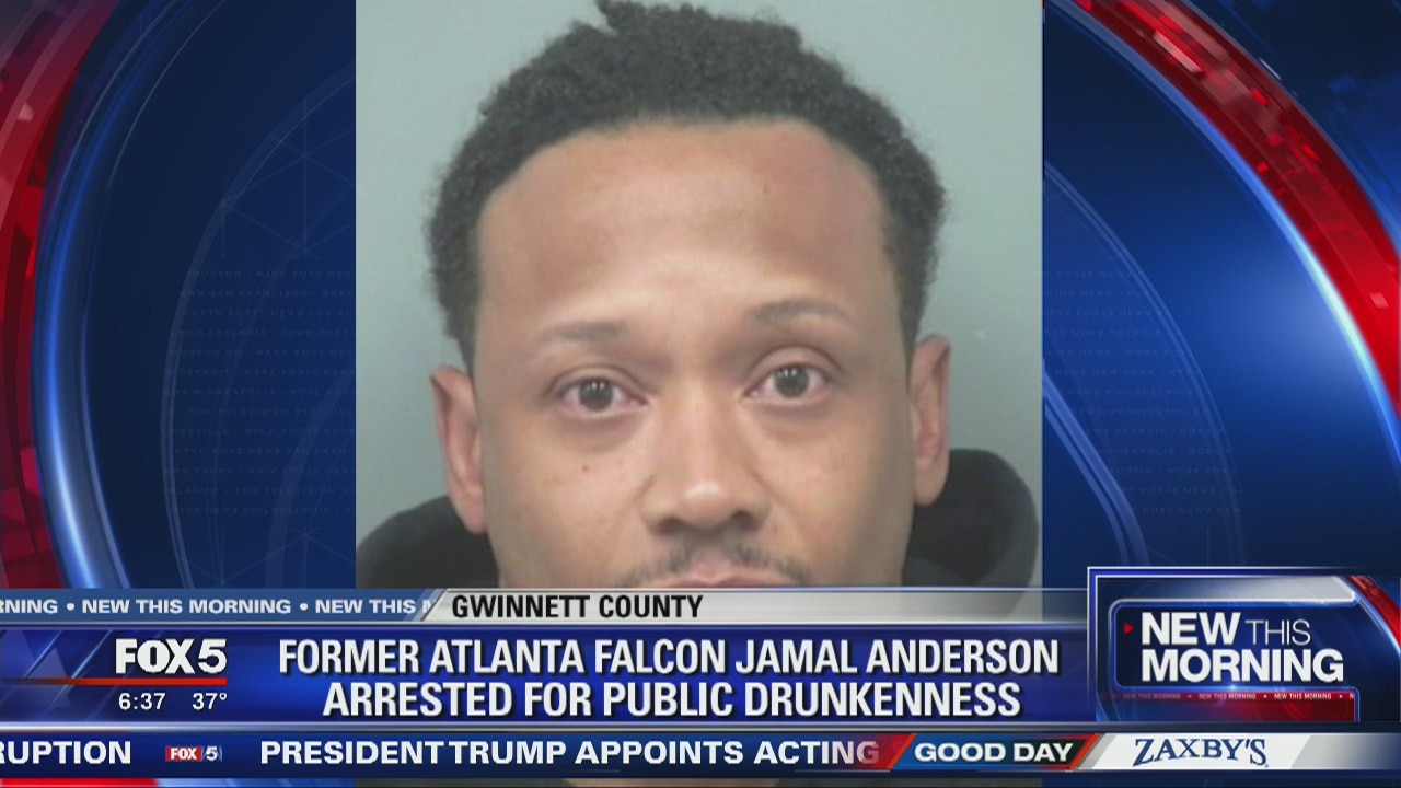 Former Atlanta Falcon arrested
