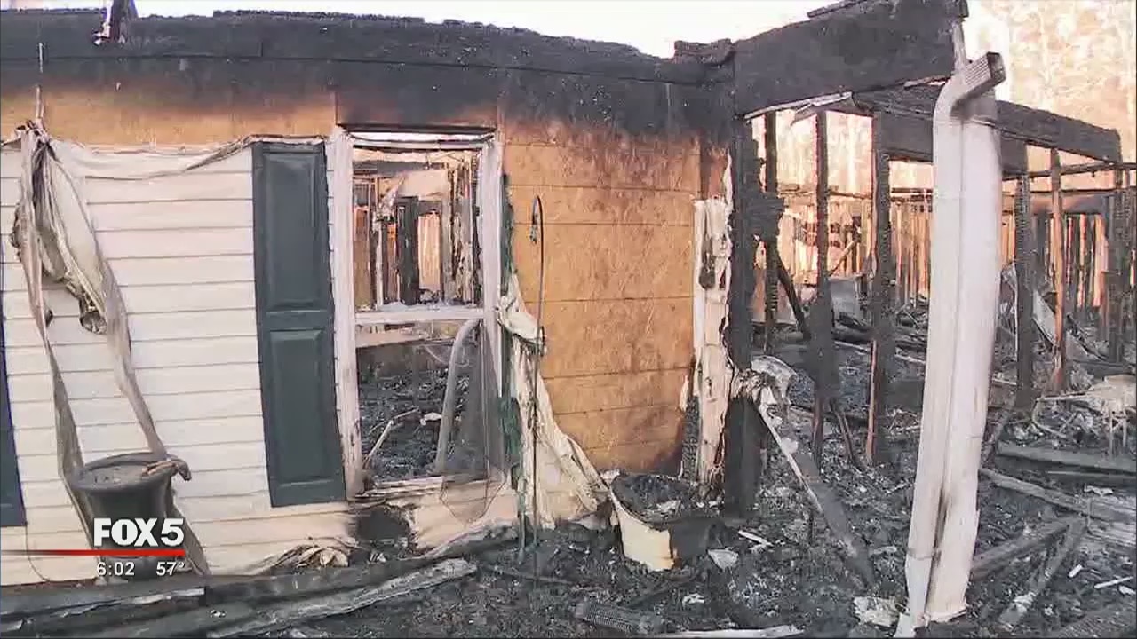 Veteran loses everything in house fire