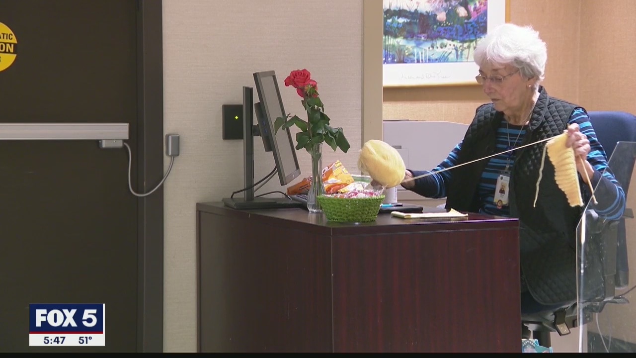The Shepherd Center's 'hat lady'