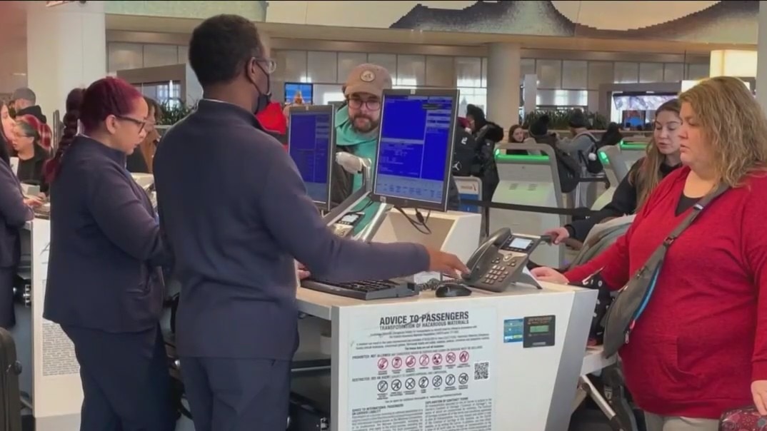 Post-holiday travel off to calm start