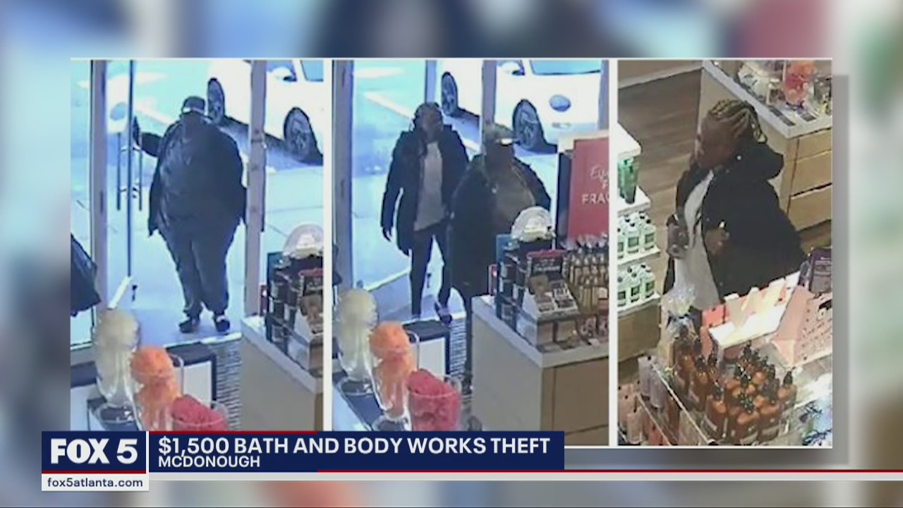 Search for theft suspect in McDonough