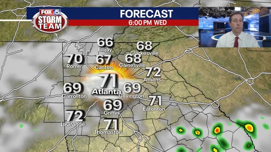 Tuesday Evening Weather Update