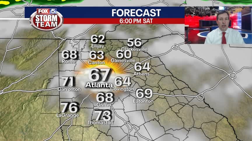 Friday Evening Weather Update