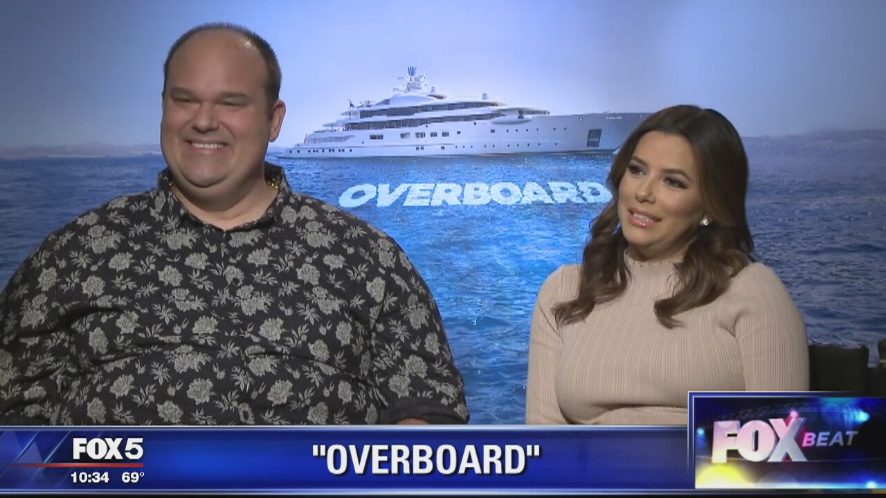 'Overboard' stars Eva Longoria and Mel Rodriguez
