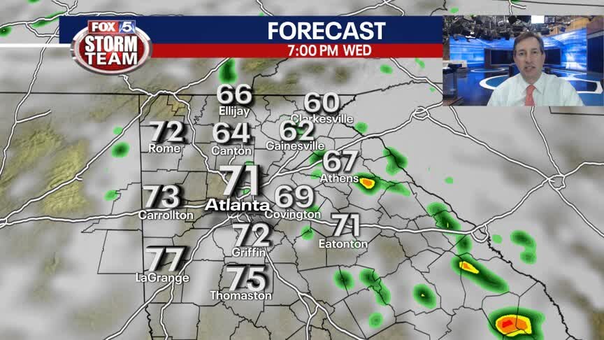Wednesday Evening Weather Update