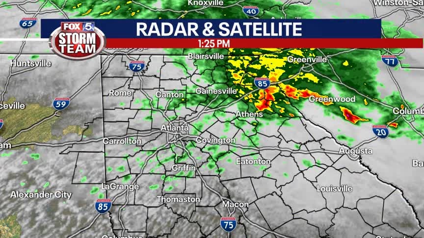 Tuesday Afternoon Forecast