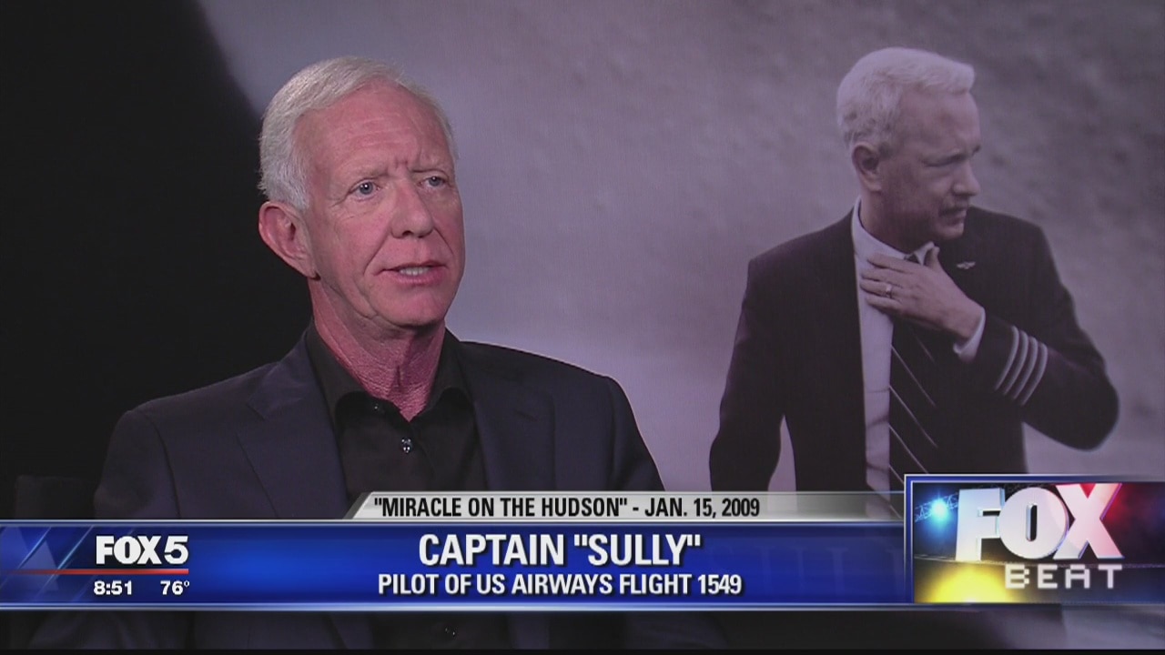 FOX Beat: Captain Sullenberger, real-life inspiration for new Tom Hanks film, 'Sully'