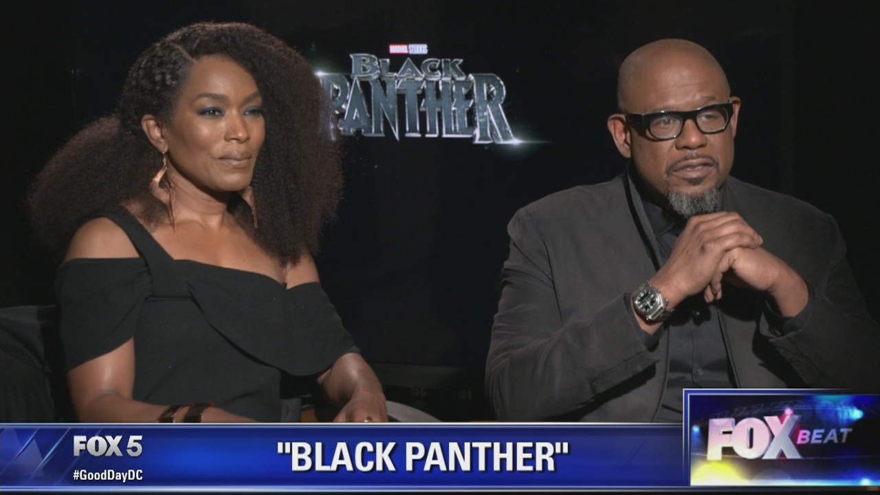 'Black Panther' stars Angela Bassett and Forest Whitaker