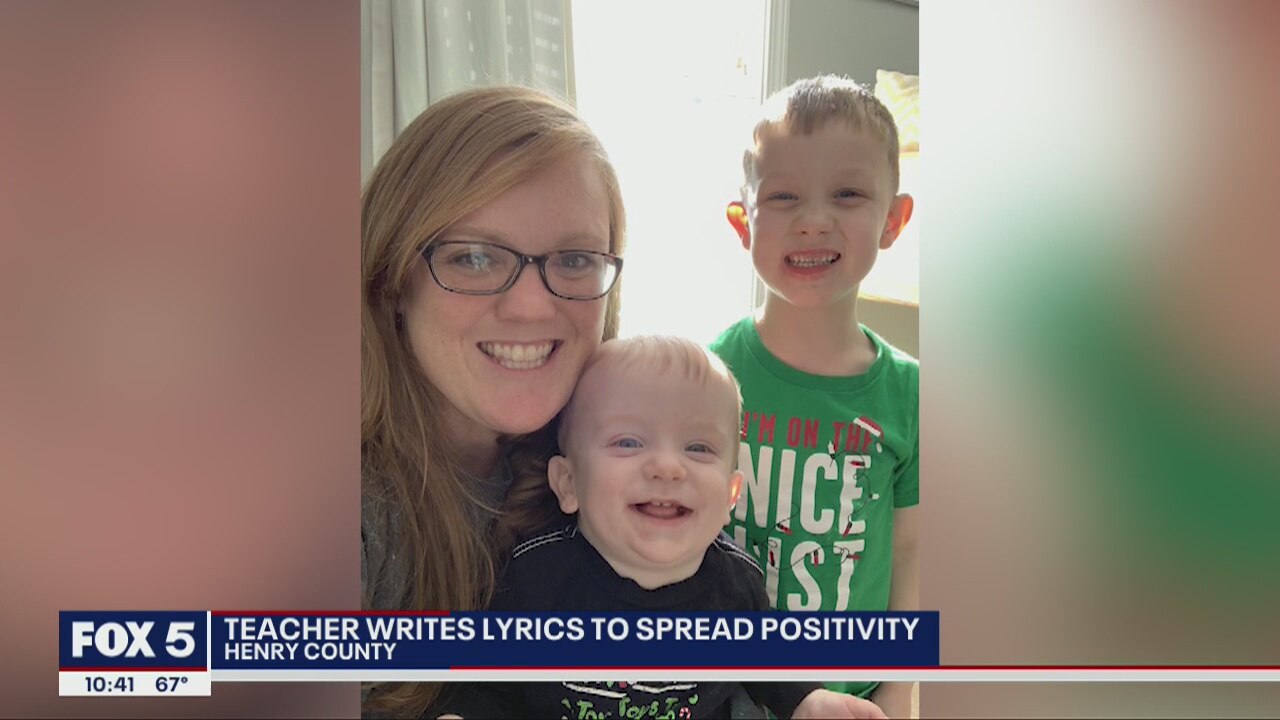 Teacher spreads positivity