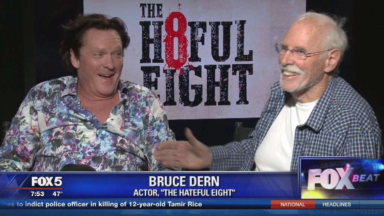 FOX Beat: Kevin interviews 'The Hateful Eight' stars