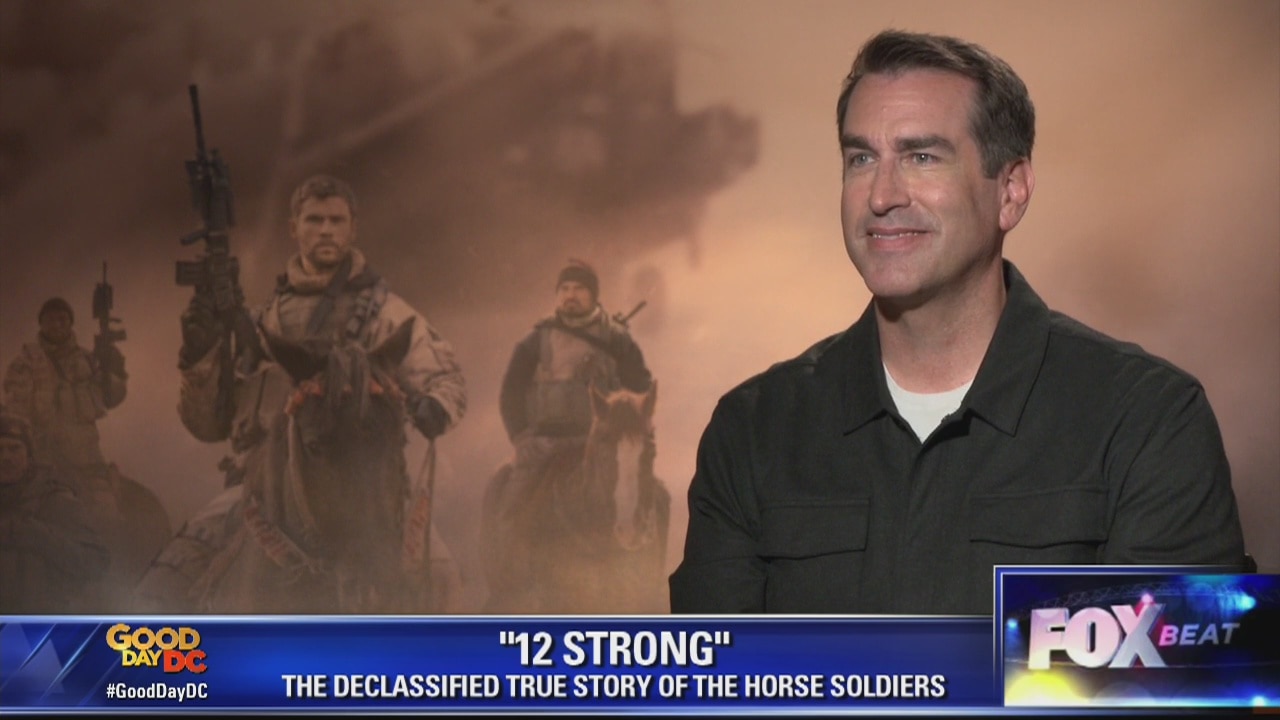 Rob Riggle, star of '12 Strong'