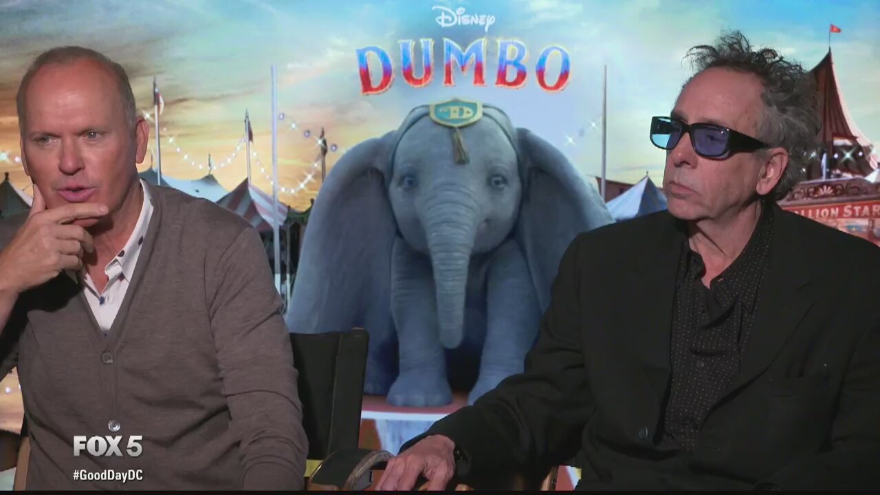 Michael Keaton, Tim Burton on new film, 'Dumbo'