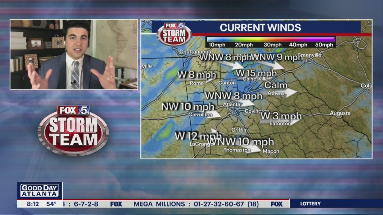 Sunday morning forecast