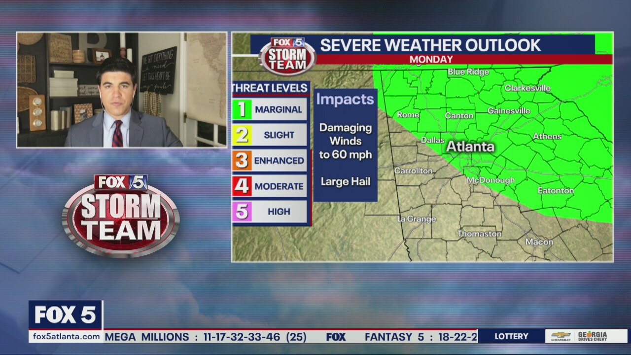 Sunday morning forecast