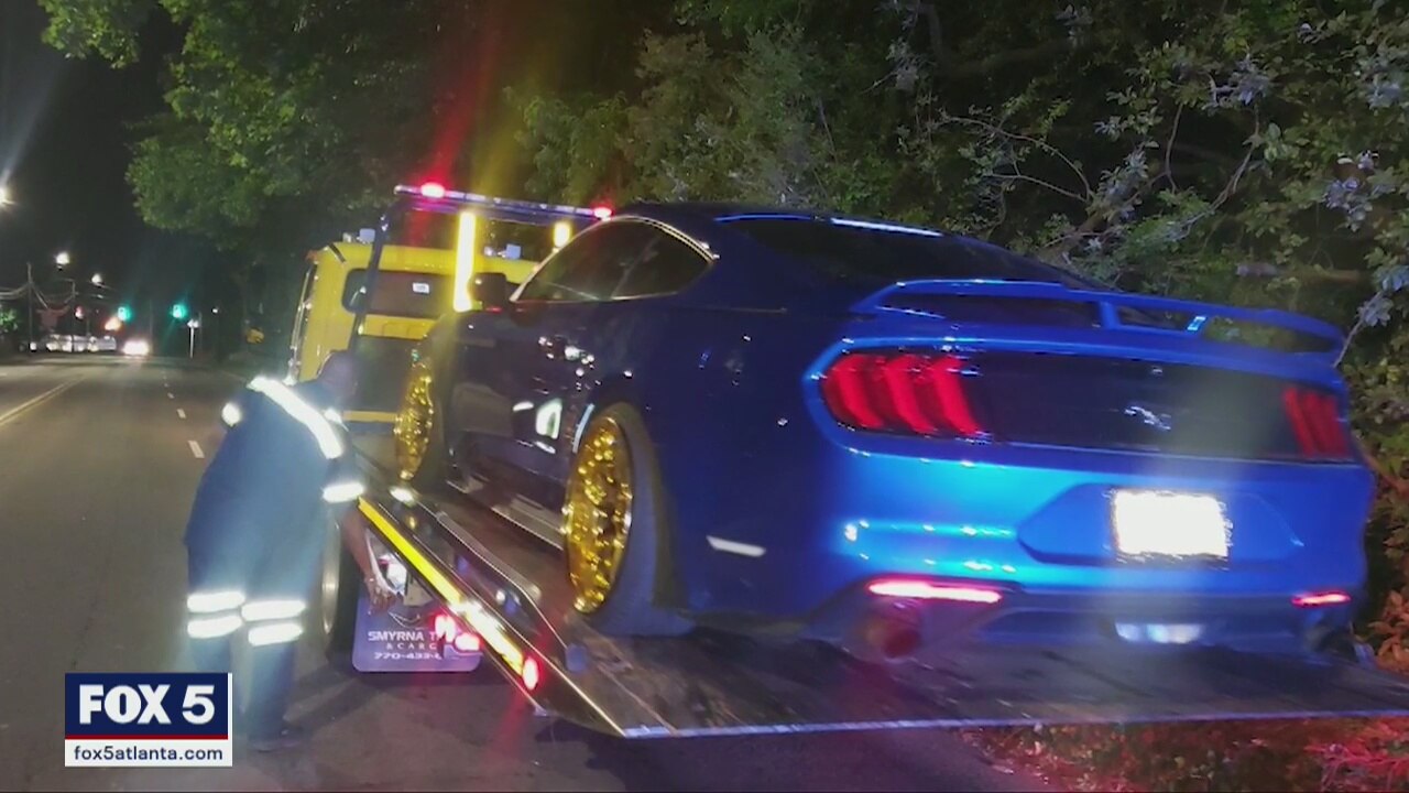 Atlanta police crack down on drag racers