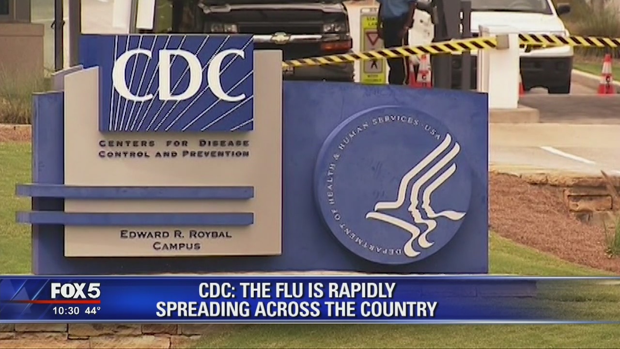 CDC says the flue is rapidly spreading across the country