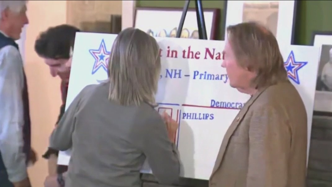 Voters cast ballot in New Hampshire primary