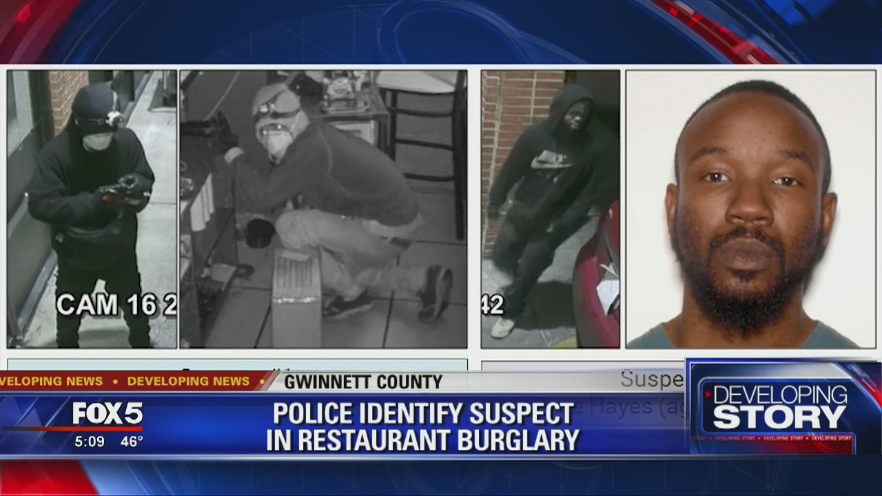 Gwinnett County Police ID suspect in restaurant burglary