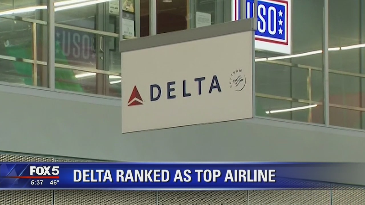 Delta ranked as top airline