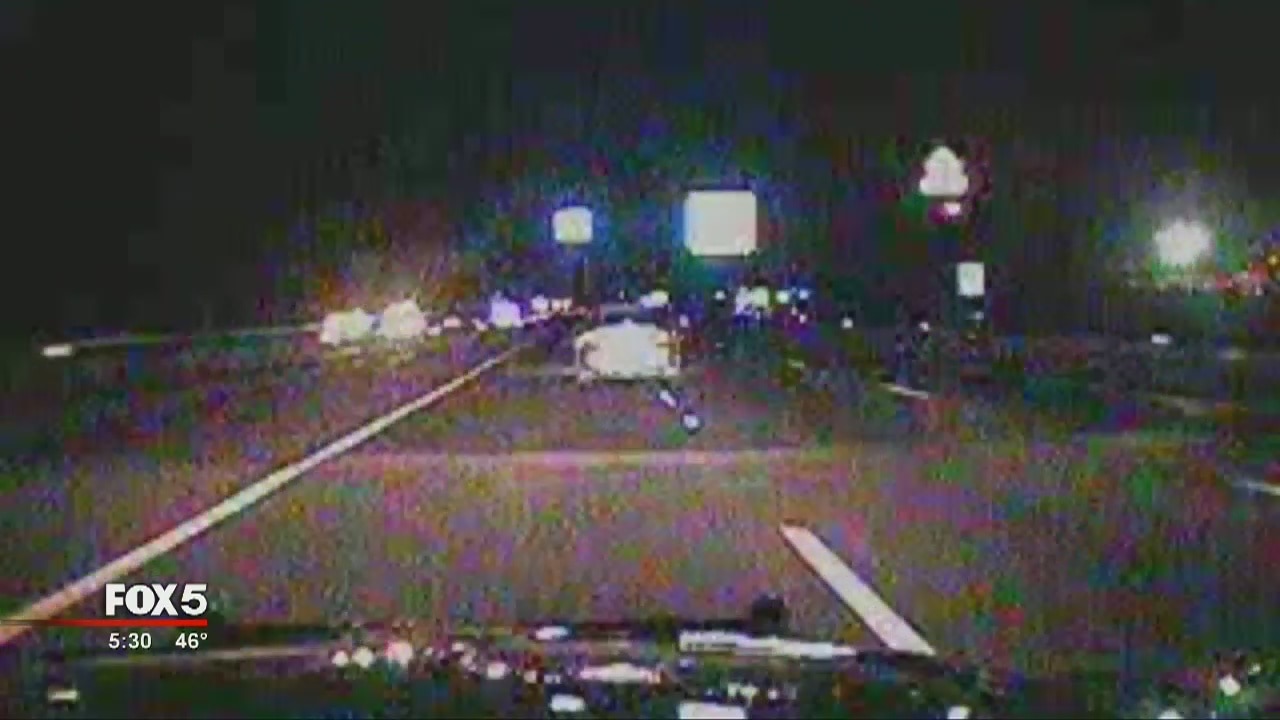 Calhoun police officer crash caught on camera