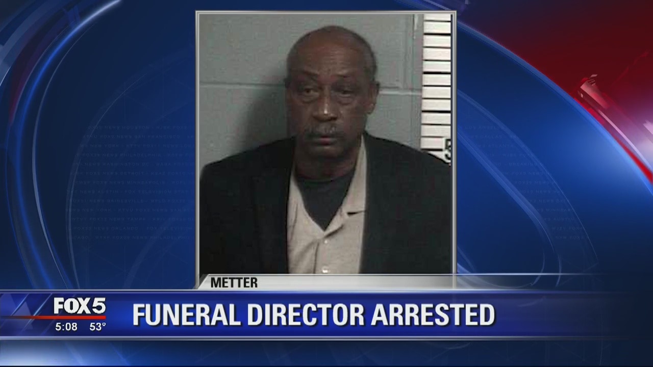 Metter funeral director arrested