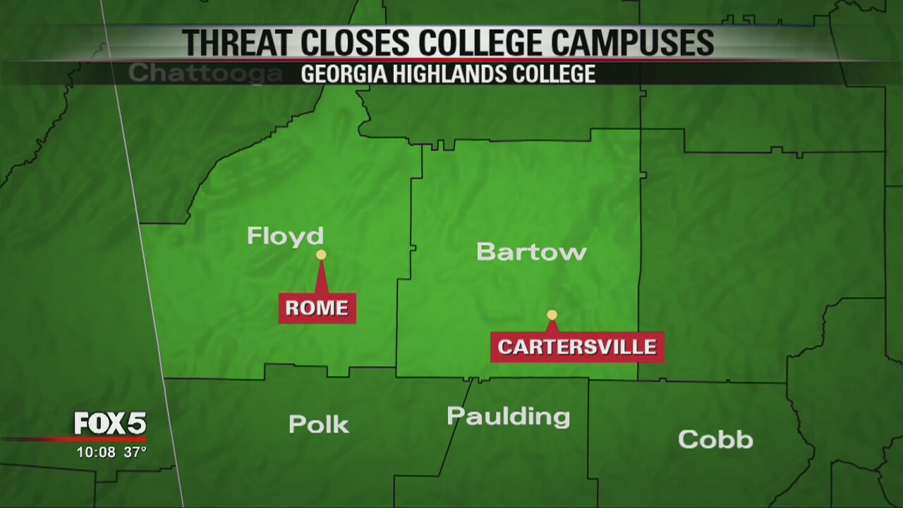 Threat closes college campuses