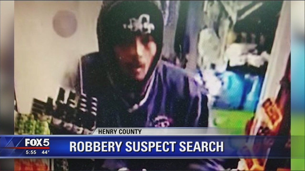 Henry County robbery suspect search
